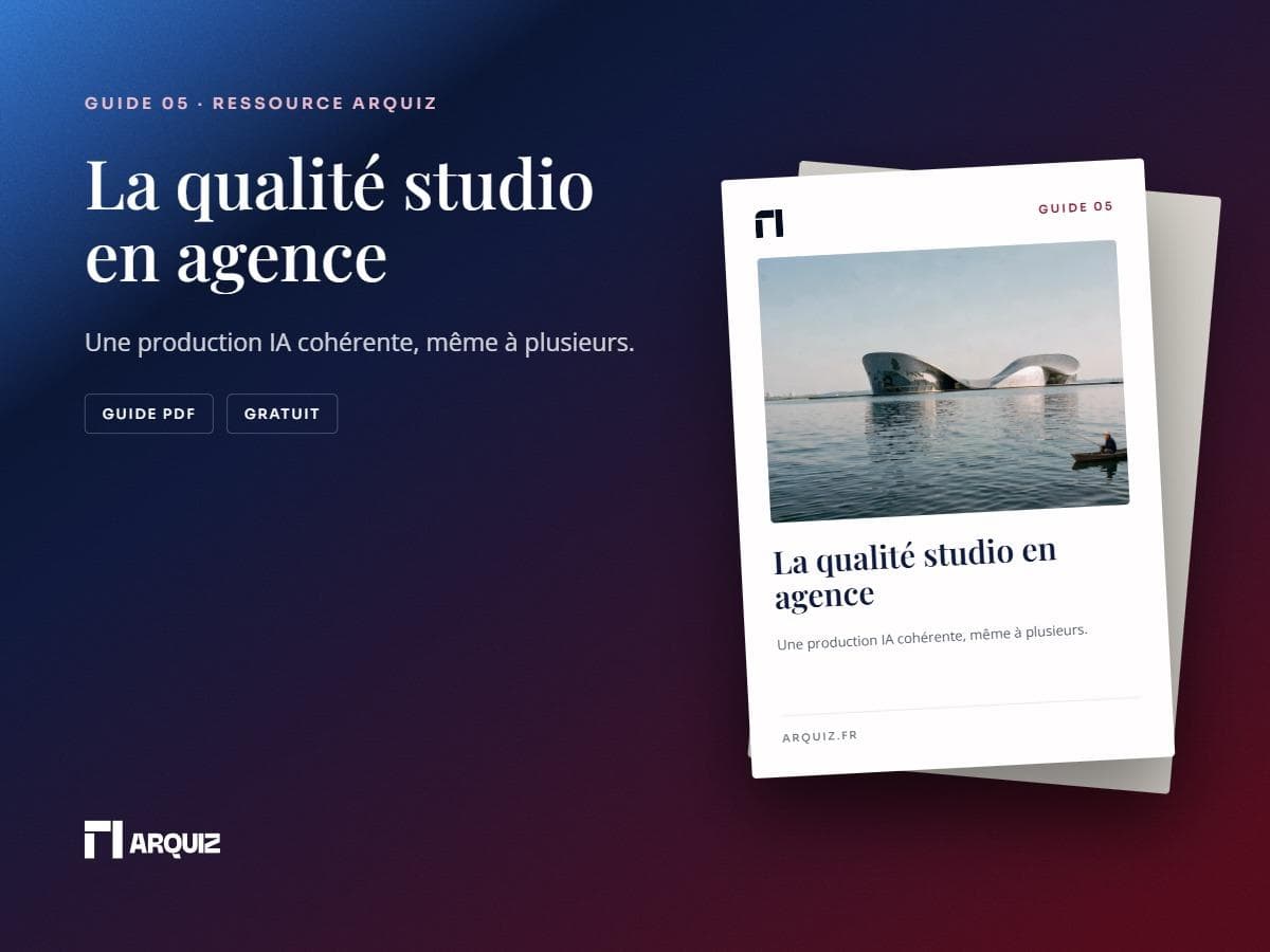 Couverture du guide La qualité studio en agence